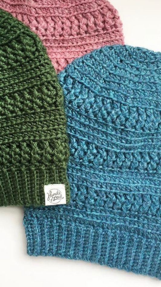 CROCHET PATTERN - The Diana Beanie Crochet Pattern