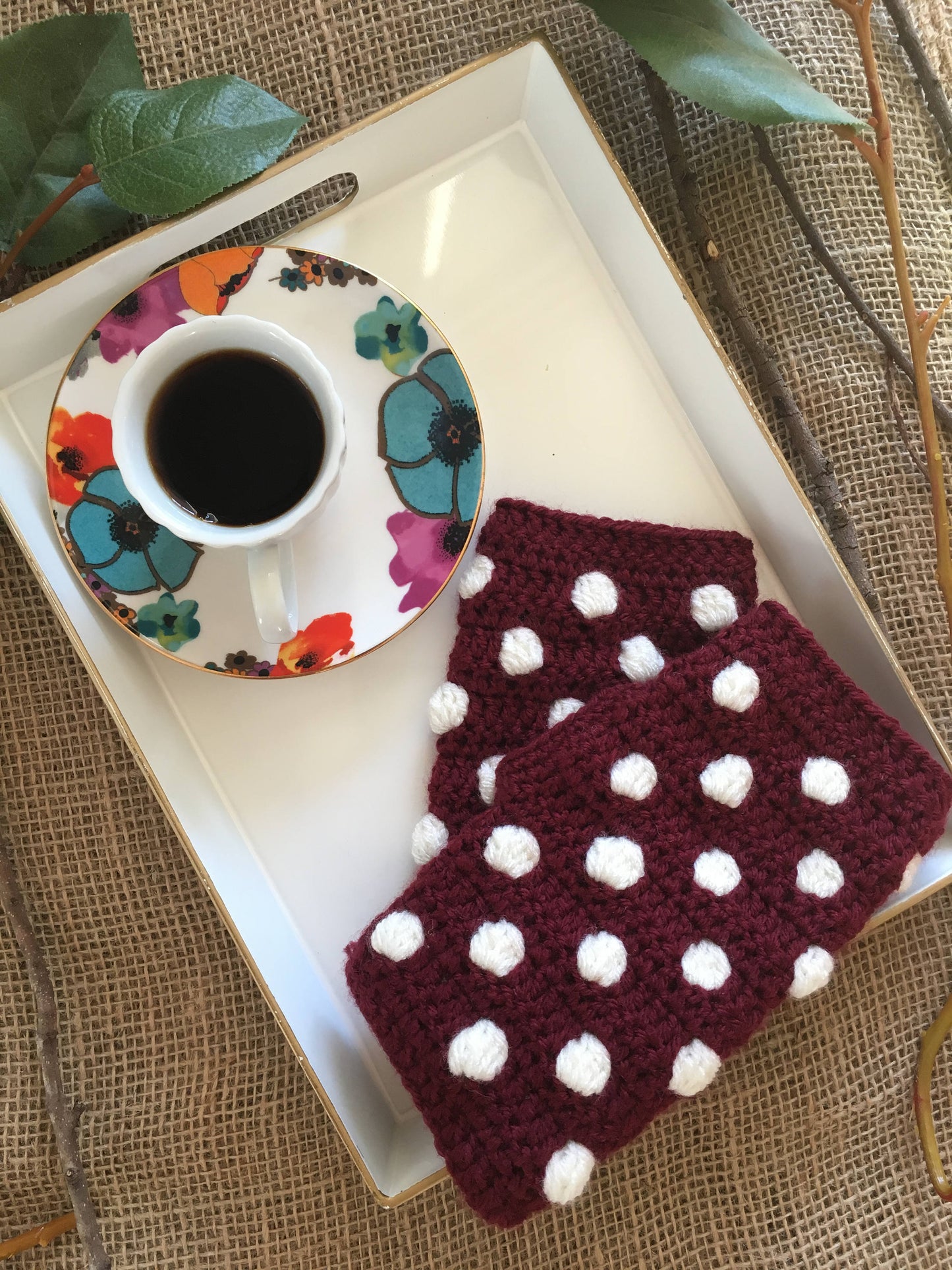 CROCHET PATTERN - Fingerless Gloves Crochet Pattern