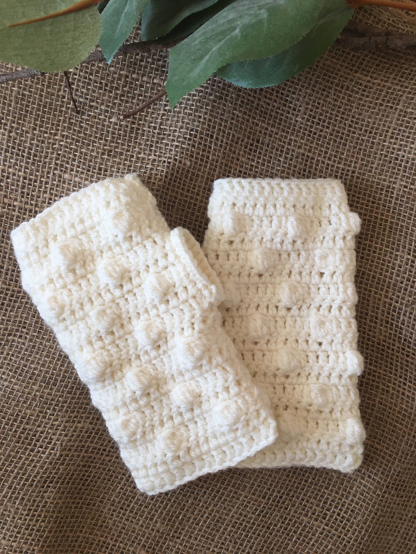 CROCHET PATTERN - Fingerless Gloves Crochet Pattern