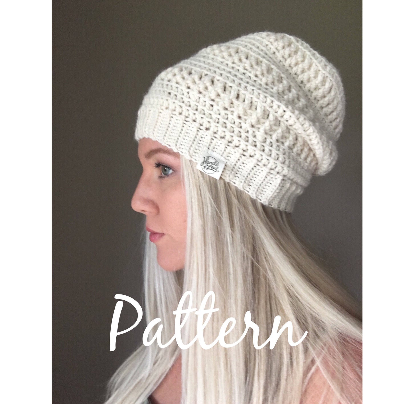 CROCHET PATTERN - The Diana Beanie Crochet Pattern