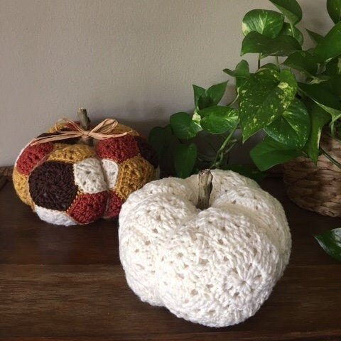 CROCHET PATTERN - Granny Pumpkin Crochet Pattern