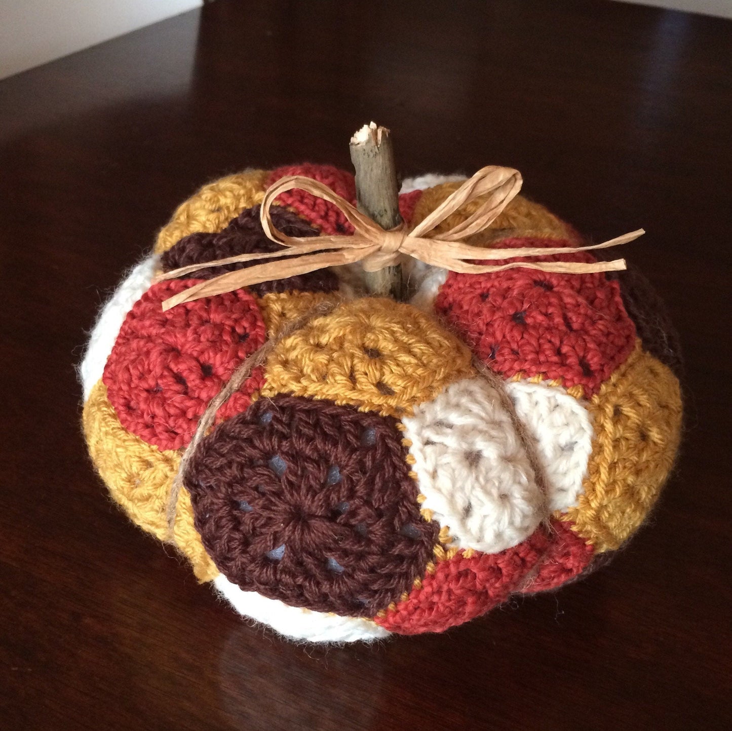 CROCHET PATTERN - Granny Pumpkin Crochet Pattern