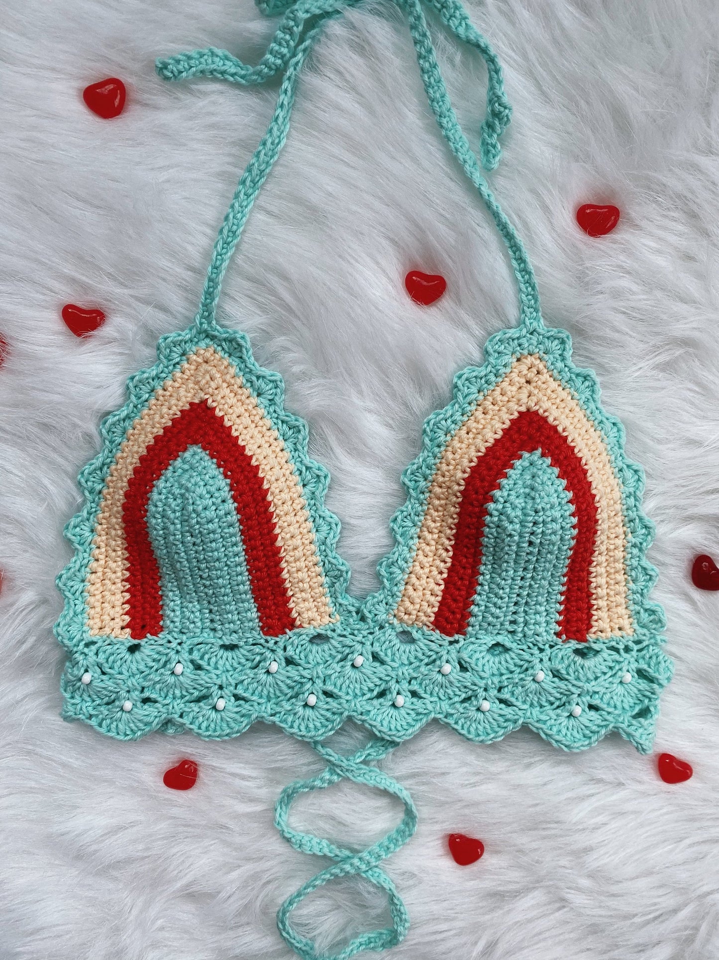 CROCHET PATTERN - Forget Me Not Bralette Crochet Pattern