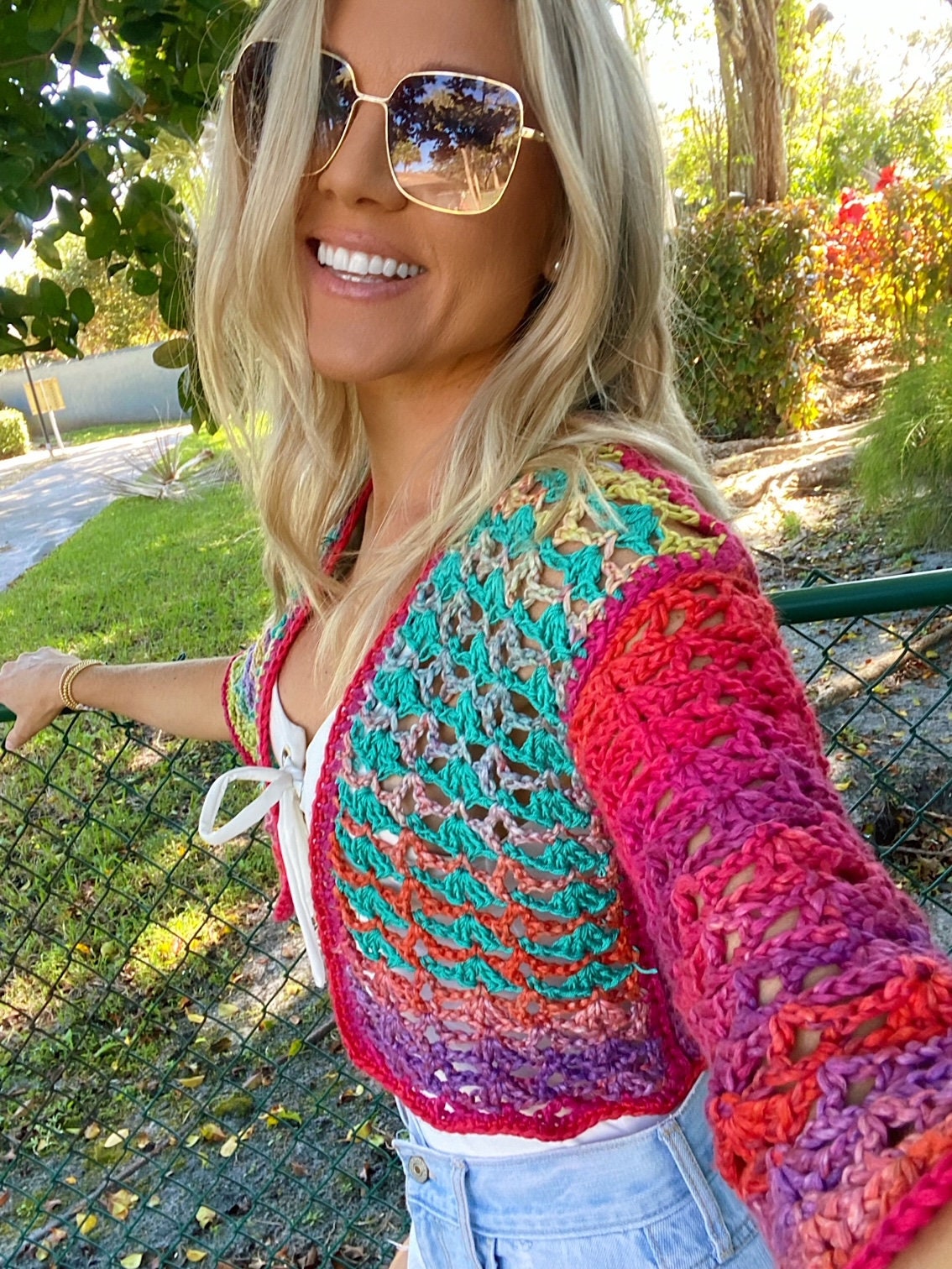 CROCHET PATTERN - The Comfy Cardi Crochet Pattern